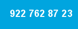 922 762 87 23 922 762 87 23